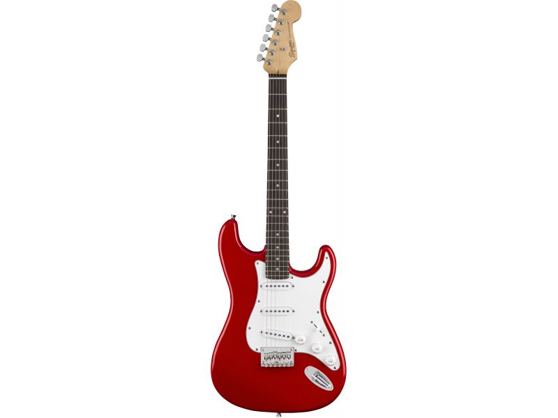 Купить FENDER SQUIER MM STRATOCASTER HARD TAIL RED Электрогитара