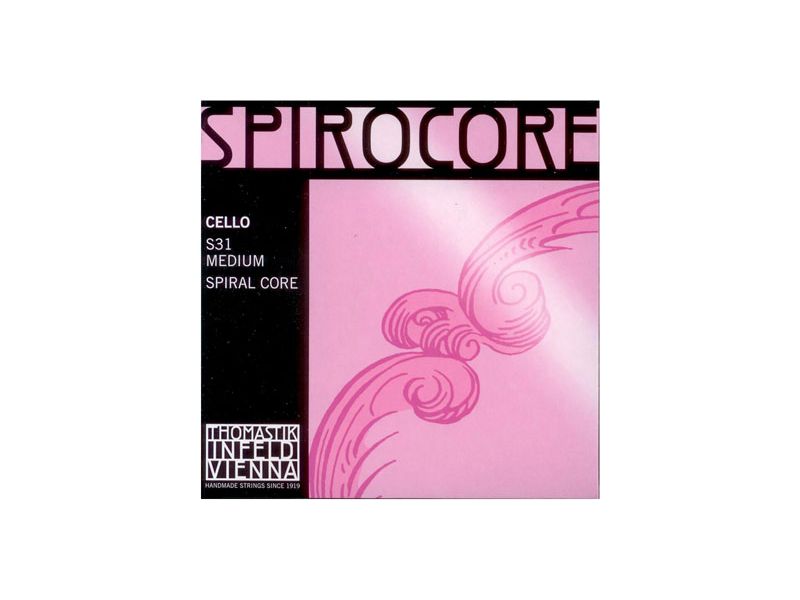 Купить Thomastik S31 Струны для виолончели Spirocore  (красный)